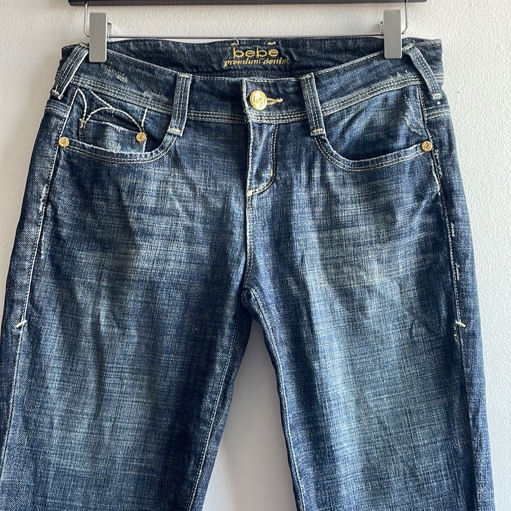Bebe Skinny Jeans Size 27 .